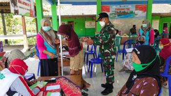TMMD Tambakrejo Bojonegoro, Dinkes Ajak Warga Jaga Kesehatan